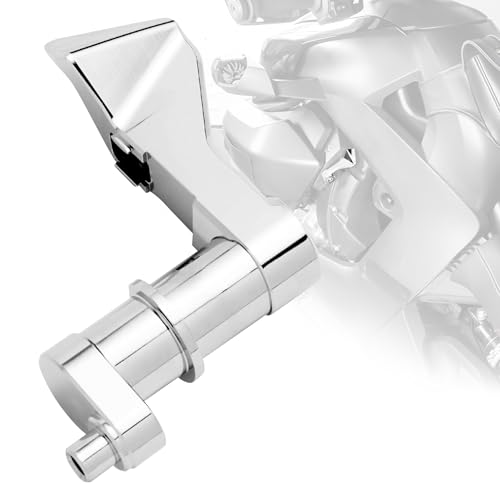 Hutexico Parking Brake Lever for CanAm Ryker Billet Aluminum Brake Lock Thumb Lever Compatible with CanAm Ryker Ace 600 900 Sport Rally Edition 20152025 Chrome - Image 1