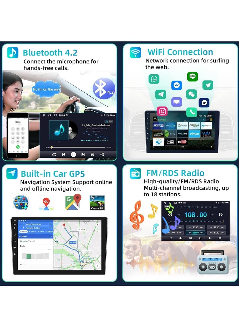 فيريكس - شاشة ستيريو سيارة أندرويد لراديو KIA Cerato K3 Forte 2013-2018 Cerato Carplay Android Auto لاسلكي WiFi DSP FM AM BT AHD كاميرا متضمنة واجهة سريعة 2 جيجا بايت رام 32 جيجا بايت ROM - Image 1