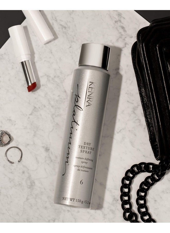 Kenra Professional Kenra Platinum Dry Texture Spray 6 ; Texture Defining Styler ; Increases Texture & Fullness ; Absorbs Oils & Impurities ; Ultralightweight Nondrying Formulation ; All Hair Types ; 5.3 Oz  - Image 5