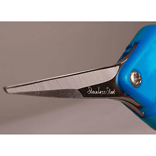 Hydrofarm HGPP400C Precision Curved Blade Pruners, Blue - Image 5