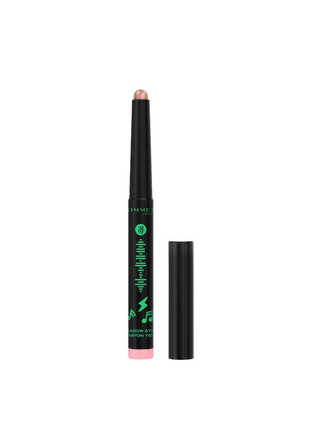 RIMMEL LONDON عصا متعددة لطيفة ومجانية 001 - كراميل غسق (بني فاتح) ومجموعة طلاء أظافر سوبر جل بحجم 115 - مجموعة دي جي، 12 مل و قلم ظلال عيون وندر لاست لون 006 بلش كهربائي 1.64 جرام حزمة - Image 4