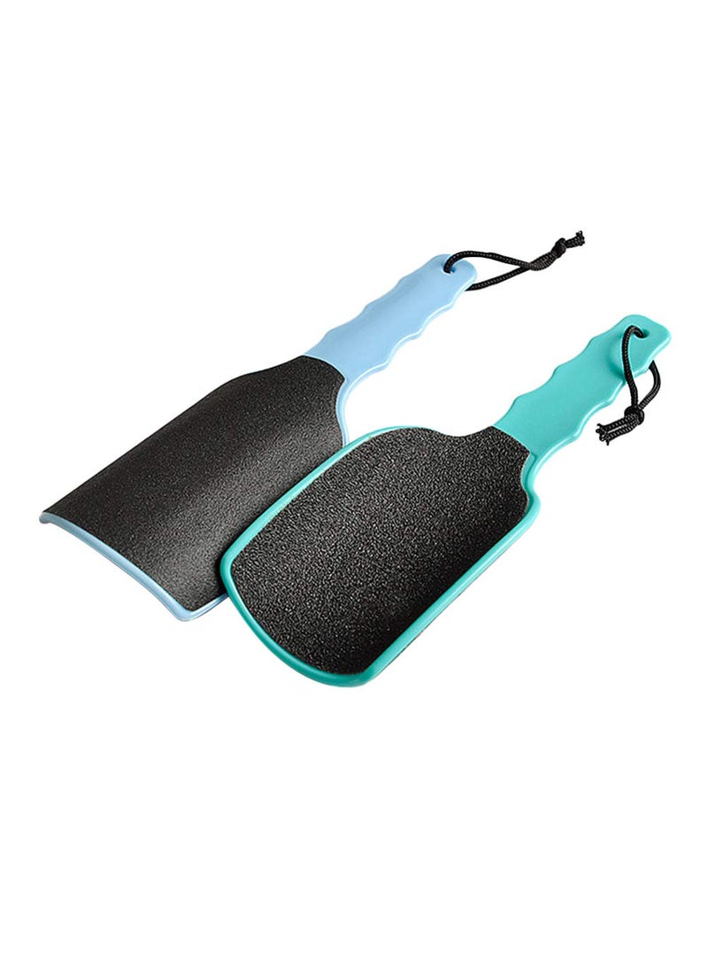 Beaupretty Beaupretty Curved Foot File Callus Remover 2pcs Professional Scrubber Pedicure Tool Kit for Dead Skin Random Color 
