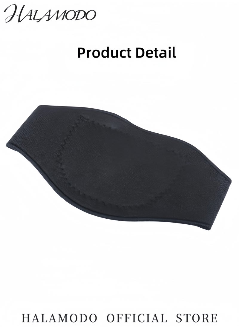 HALAMODO Magnetic Thermal Self-heating Neck Pad Neck Support Brace Strap Warm Neck Guard Protector Adjustable Tourmaline Neck Wrap for Pain Relief & Bone Relaxer  - Image 4