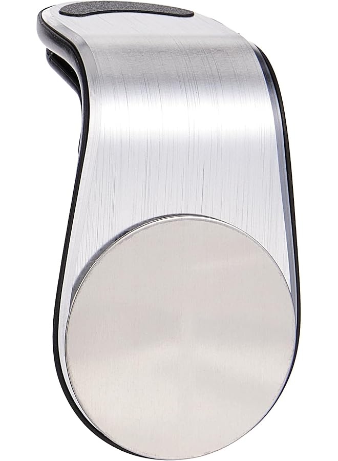 S-TOP Magnetic Car Phone Holder L Shape Air Vent Mount Stand Magnet Mobile Holder Magnetic Phone Car Mount Universal Smart Gps Cell Phone Holder For Car (Silver) - Image 1