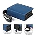 GEAoffice Mini Card Binder 1Pocket Super Lightweight Small Collectible Trading Card Albums for 80 Cards Top Loading Zipper Binder for TCG MTG SportsGame Cards Gifts for Girls Blue - Image 2