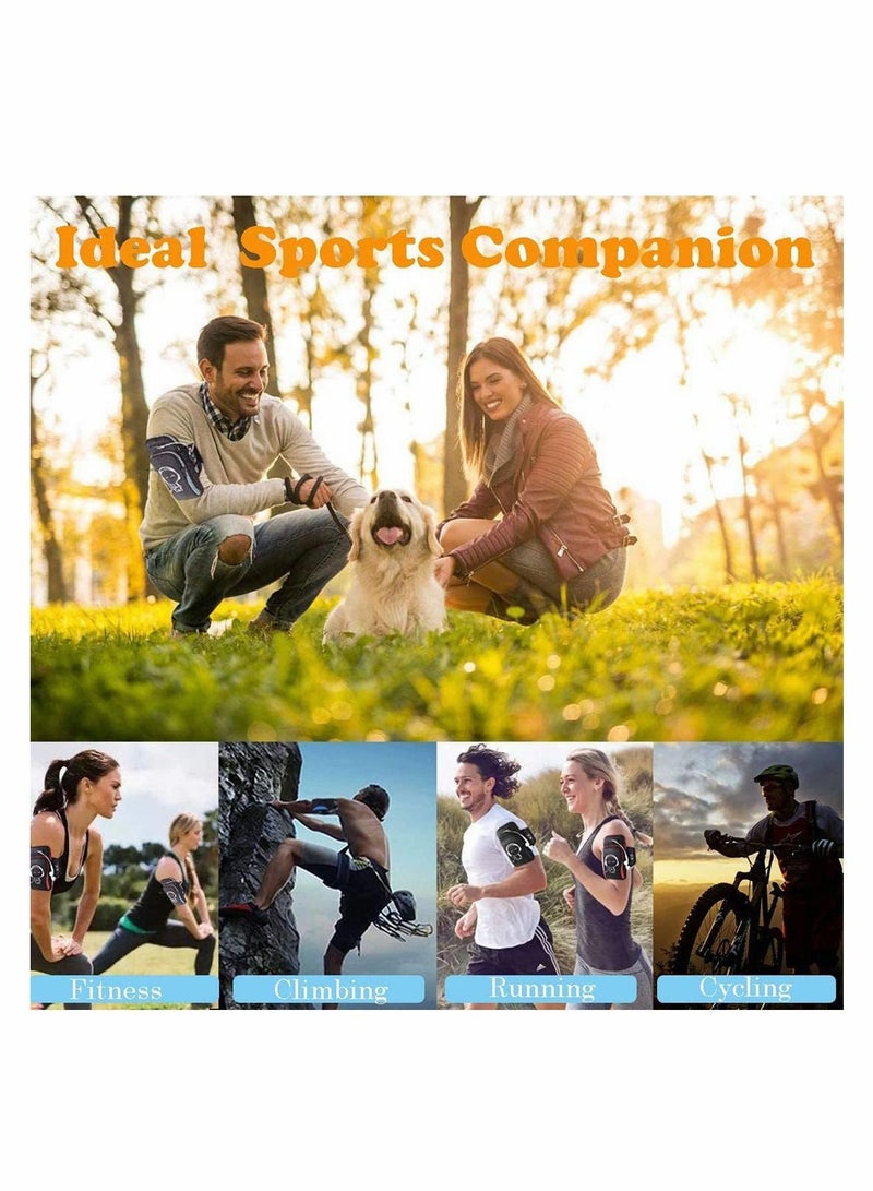 KASTWAVE Running Armband Phone Holder, Phone Armband,Running Bag,Arm Band For Phone Running, Armband Bag, For Iphone Xs Max Xr Xs 8/7 Plus, Samsung,Cellphone Up To 6" - Image 3