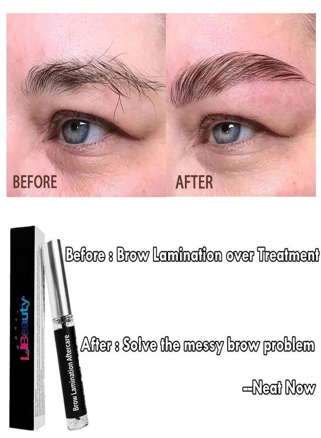 Libeauty Brow Lamination Aftercare, Eyebrow and Eyelash Lift Conditioner, Lash Perm Nutrition, Keratin Filler Saves Burning Lashes & Brows, Fixing Gel for Lifting/Tint/Wax Treatment| 100-Day Supply - Image 4