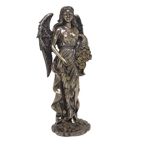 PTC PTC 11.5 Inch Goddess Fortuna Roman Mythology Resin Statue Figurine 