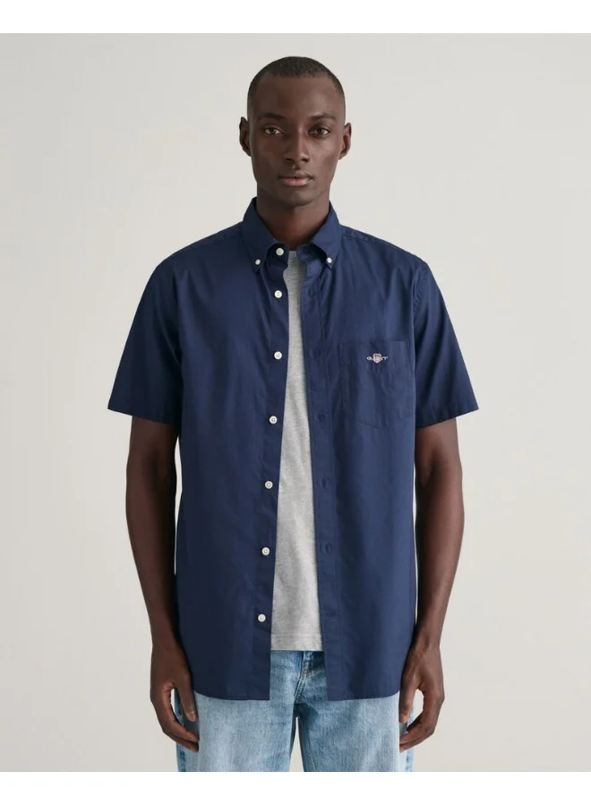 GANT Gant Regular Classic Poplin Ss Shirt