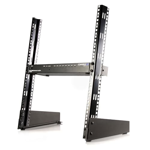 StarTech.com 12U Open Frame Server Rack - 19" 2 Post Network Rack – Free Standing Audio Video & IT Equipment (RK12OD) - Image 3