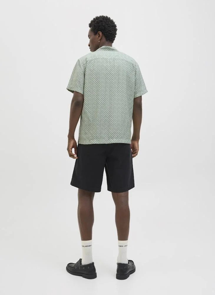 JACK & JONES Jprblulincoln Print Resort Relaxed Fit Shirt