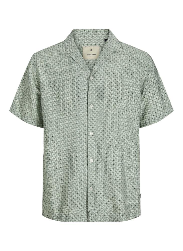 JACK & JONES Jprblulincoln Print Resort Relaxed Fit Shirt  - Image 5