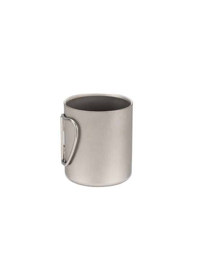 Snow Peak Unisex Titanium Double Wall 300 Mug Titanium One Size - Image 2