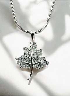 zilara Signature Leaf Chain Necklace  - Image 3