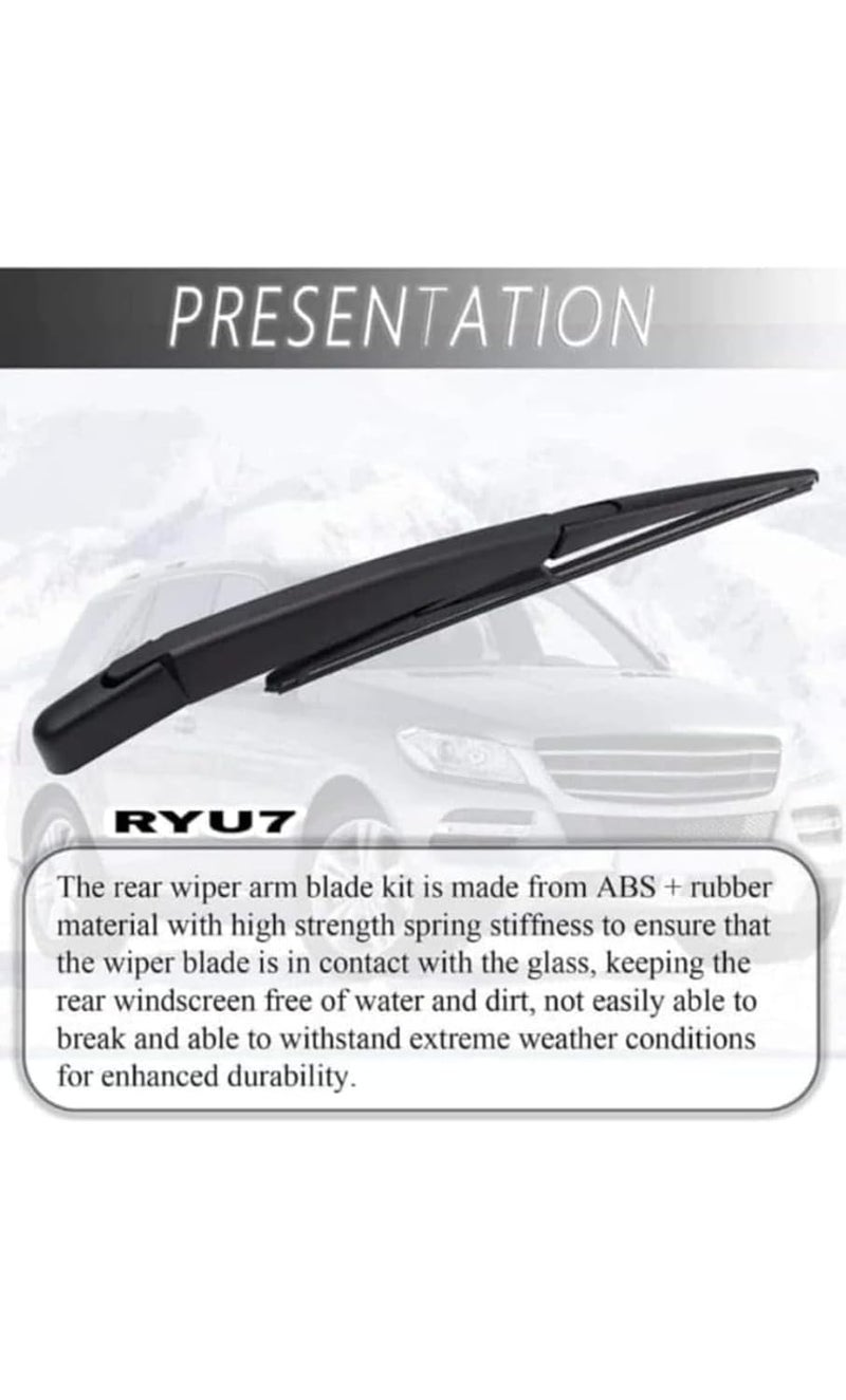 RYU7® Rear Wiper Arm with Blade Fits for New Ertiga 2019 Onwards - Image 4