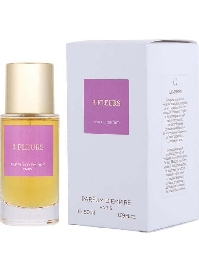 Parfum d’Empire عطر ديمباير 3 فلور للنساء أو دو بارفان 50 مل - Image 2