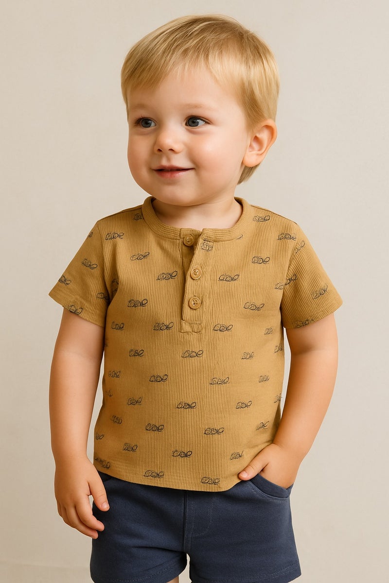 Dirkje Boys Set - AOP T-shirt & Shorts - Image 3