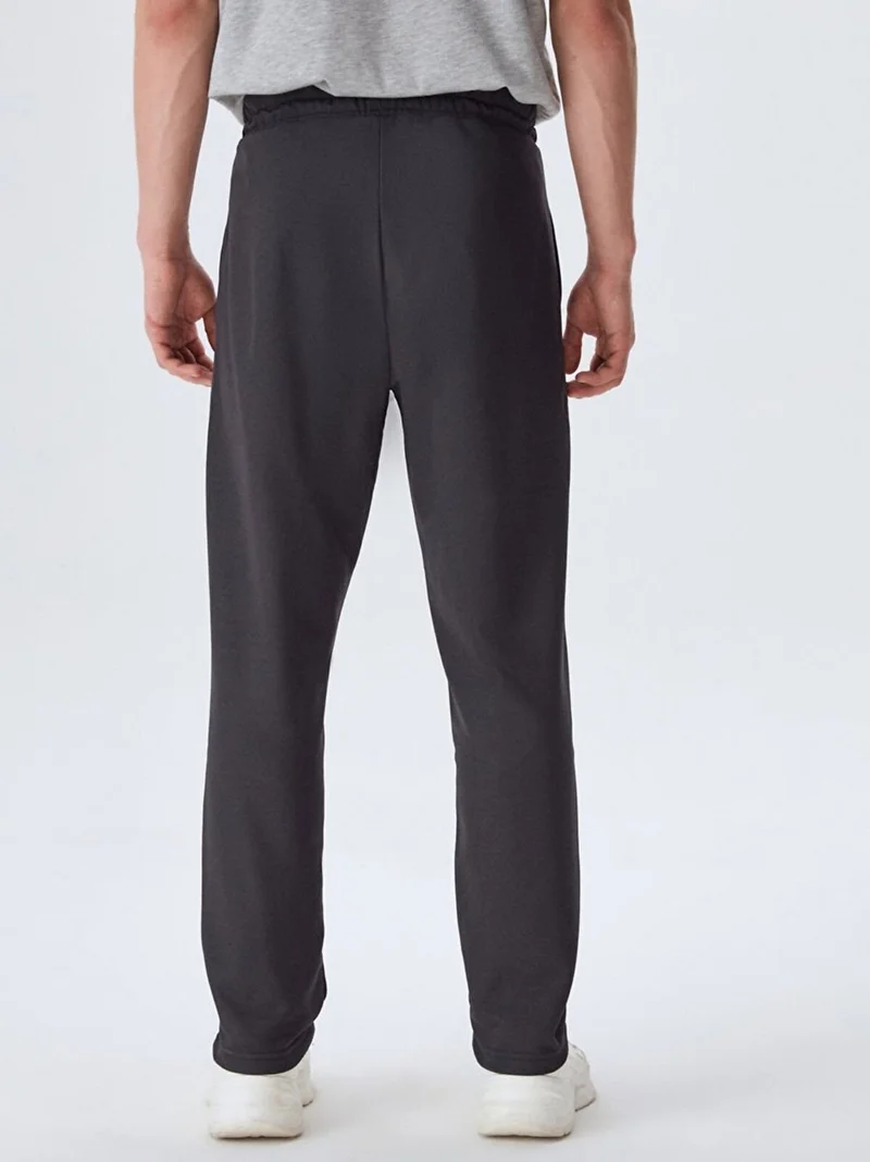 ال تي بي Men's Elastic Waist Anthracite Tracksuit