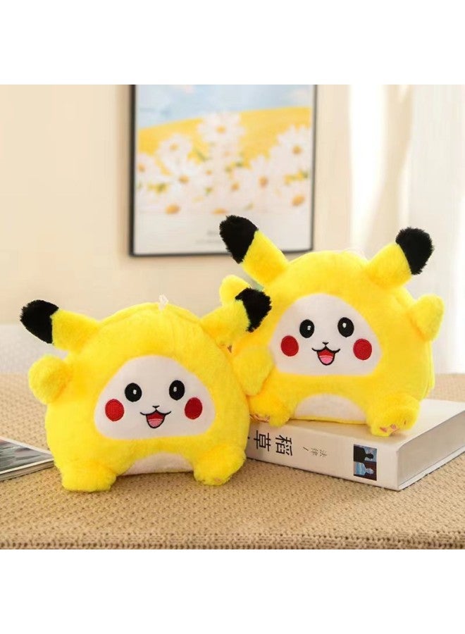 Pikachu Doll Doll Machine Grab Gift Doll Plush Toy Night Market Stall Ring-Specifications:Pikachu Dumplings 8inch  - Image 1