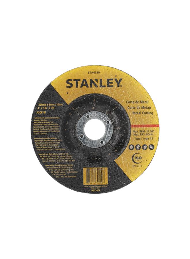 Stanley Metal Cutting Disc Black and Yellow  - Image 1