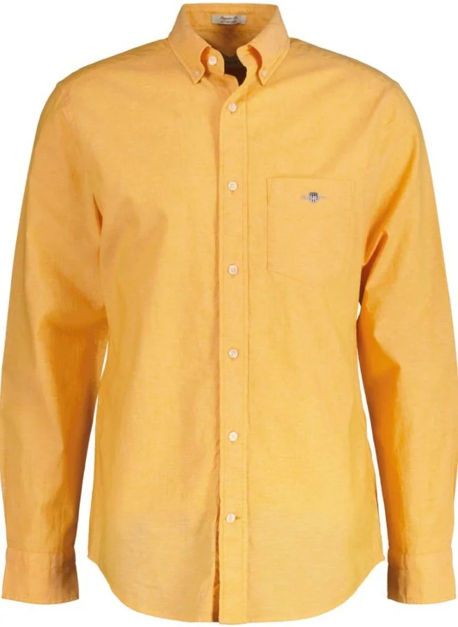 غانت Gant Regular Fit Cotton Linen Shirt