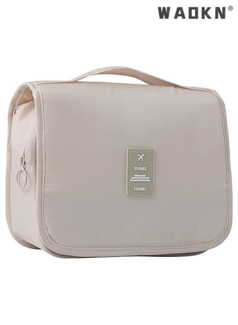 دبليو أيه أو كي أن السفر يجب أن يكون ! كبير حقيبة السفر ، حقيبة مستحضرات التجميل ، اكسسوارات السفر ، ومناسبة للأسرة والسفر ( بيج حقيبة الغسيل ) - Image 1