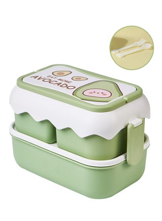 2500ml Leak Proof Bento Box For Kids - Large Capacity with 3 Compartments and Double Layer Microwavable Food Storage Container for School, Picnic or Dining Out - pzsku/ZA8026DA64F2312F6E622Z/45/1746226281/50587c32-e926-4ab6-80e3-66ddcf4df108