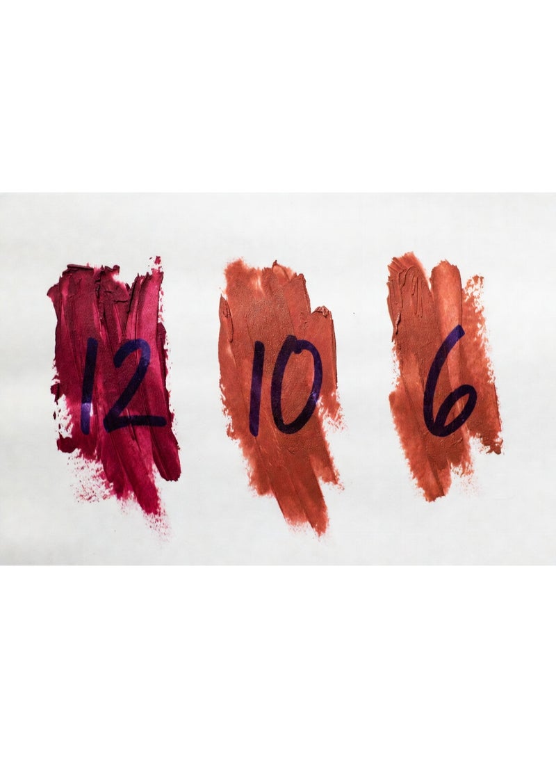 Milai Cosmetic 6D COLORS LIPLINER WATERPROOF 2 IN 1 -  24H shade 6-10-12 - 0.7g - Image 3