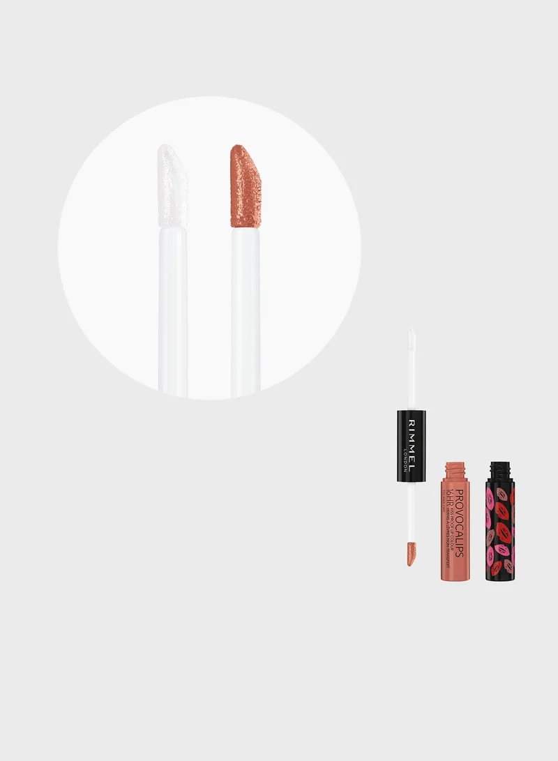 RIMMEL LONDON Rimmel Provocalips 16HR Kissproof Lip Colour – 710 – Kiss Off, 8g
