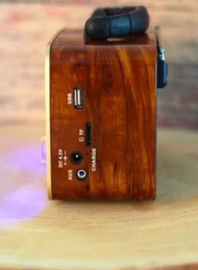 DLC USB Radio DLC32213 Gold Brown Black - Image 5