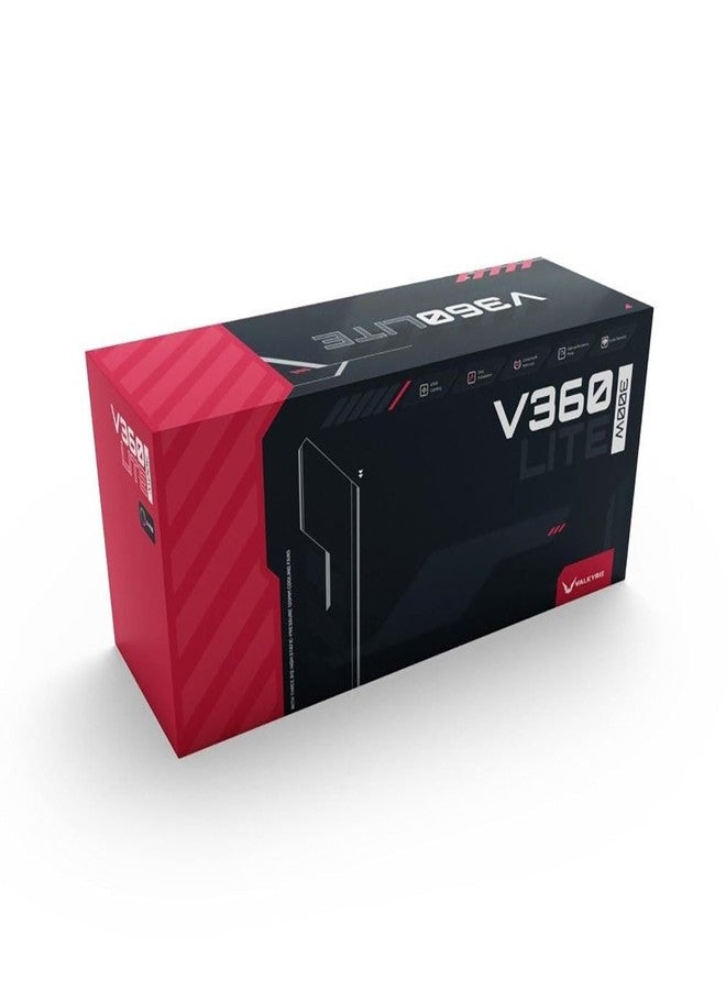 Valkyrie V-Lite ARGB All in One CPU Cooler, 360mm, Black - Image 5