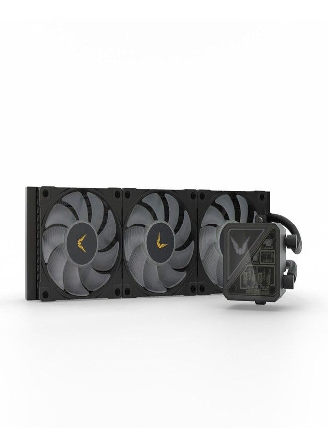 Valkyrie V-Lite ARGB All in One CPU Cooler, 360mm, Black - Image 4