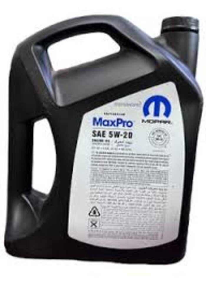 Mopar Max Pro SAE 5W-20 Engine Oil - 4 Liters - Image 2