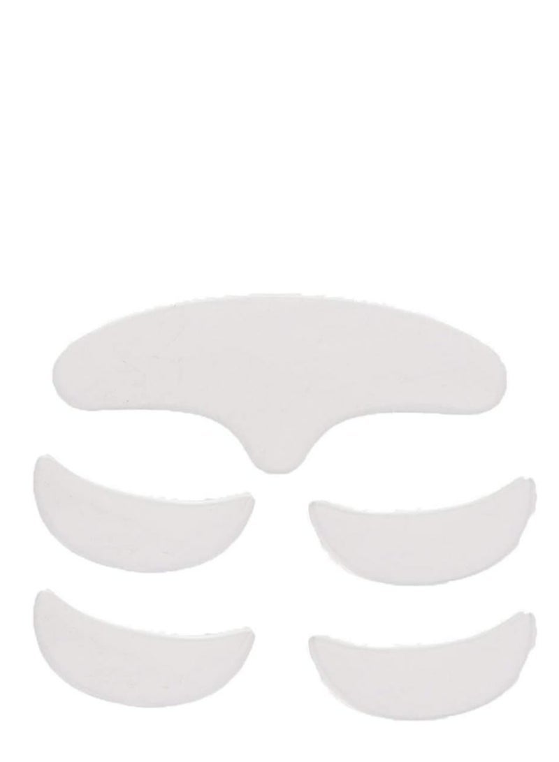 5Pcs Anti Wrinkle Silicone Patch, Reusable Smoothing Reducing Wrinkle Forehead Eye Chin Face Anti Aging Patch,for Skin Lifting Treatment Prevention Wrinkles - Image 1