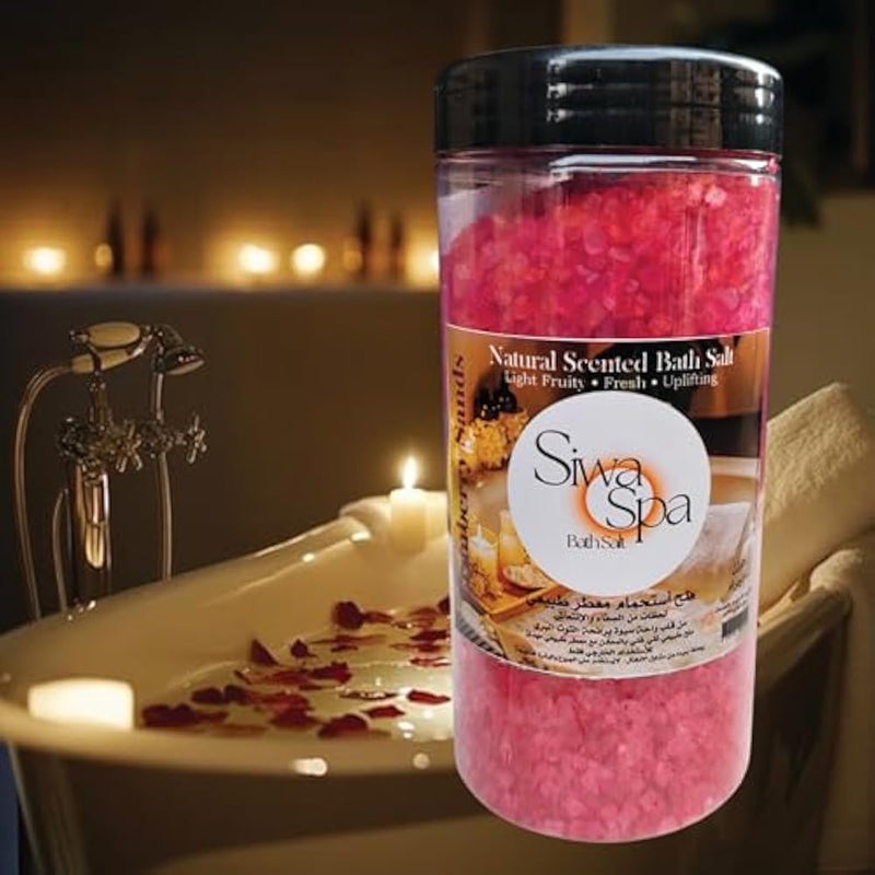 Siwa Spa Bath Salt & Scrub Cranberry Scent (700g) - Image 1
