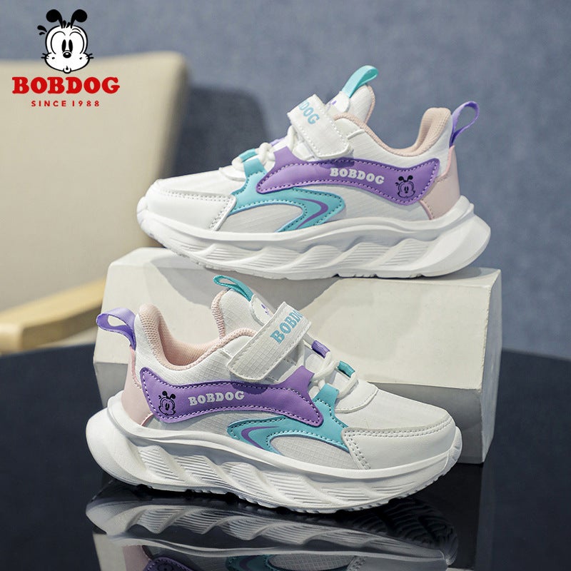 Babu Bean Children'S Shoes Boys Leather Waterproof Non-Slip Casual Shoes 2025 Spring New Boys And Girls Fashion Torre Shoes - Image 3