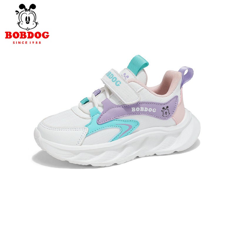 Babu Bean Children'S Shoes Boys Leather Waterproof Non-Slip Casual Shoes 2025 Spring New Boys And Girls Fashion Torre Shoes - Image 1