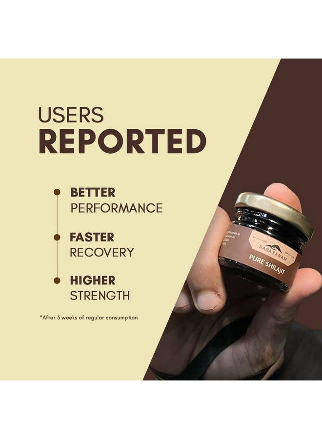 Rasayanam Pure Original Himalayan Shilajit/Shilajeet Resin 20g | Improve Strength & stamina for men & women | 4X Concentrated formula, Stronger Than Pills & Capsules - Image 2