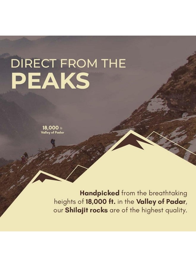 Rasayanam Pure Original Himalayan Shilajit/Shilajeet Resin 20g | Improve Strength & stamina for men & women | 4X Concentrated formula, Stronger Than Pills & Capsules - Image 5