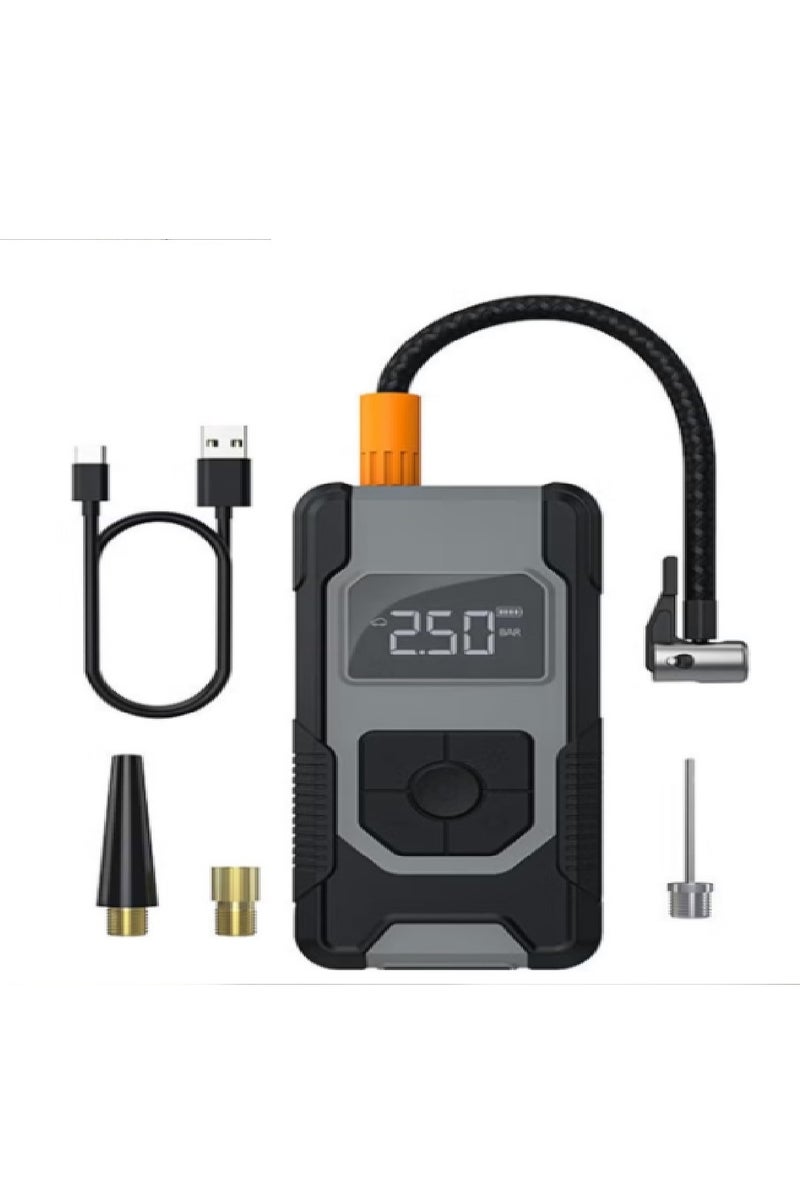 Denx Cordless Car Tire Inflator | 120W with 7500mAh Portable Charger, High Brightness LED Light and Powerful Rechargeable Lithium Battery - Image 4