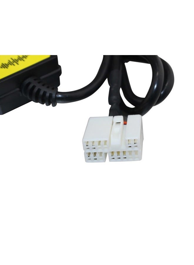 USB Aux Interface Adapter Charge Cable For Honda Accord Odyssey Civic City Fit - Image 2