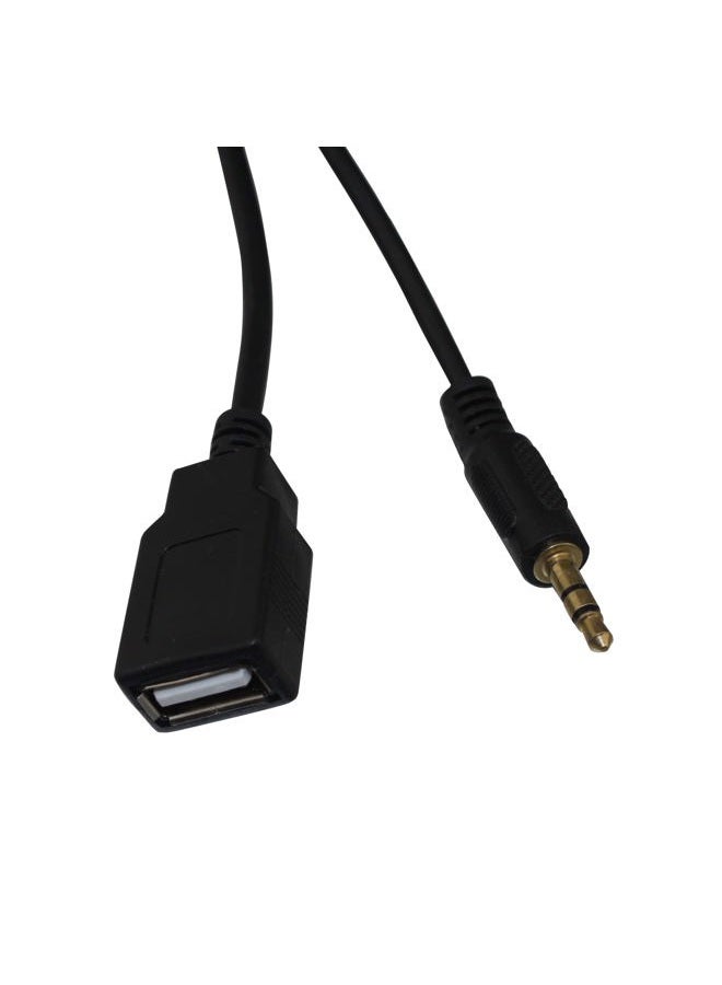 USB Aux Interface Adapter Charge Cable For Honda Accord Odyssey Civic City Fit - Image 3
