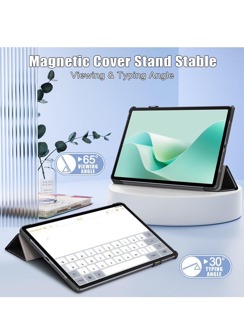 Generic - Tablet Case For Huawei MatePad 11.5''S Released 2024 Folio Slim Smart Cover Lightweight Hard Shell Protective Case with Multi-Angle Stand - Cat - Image 1