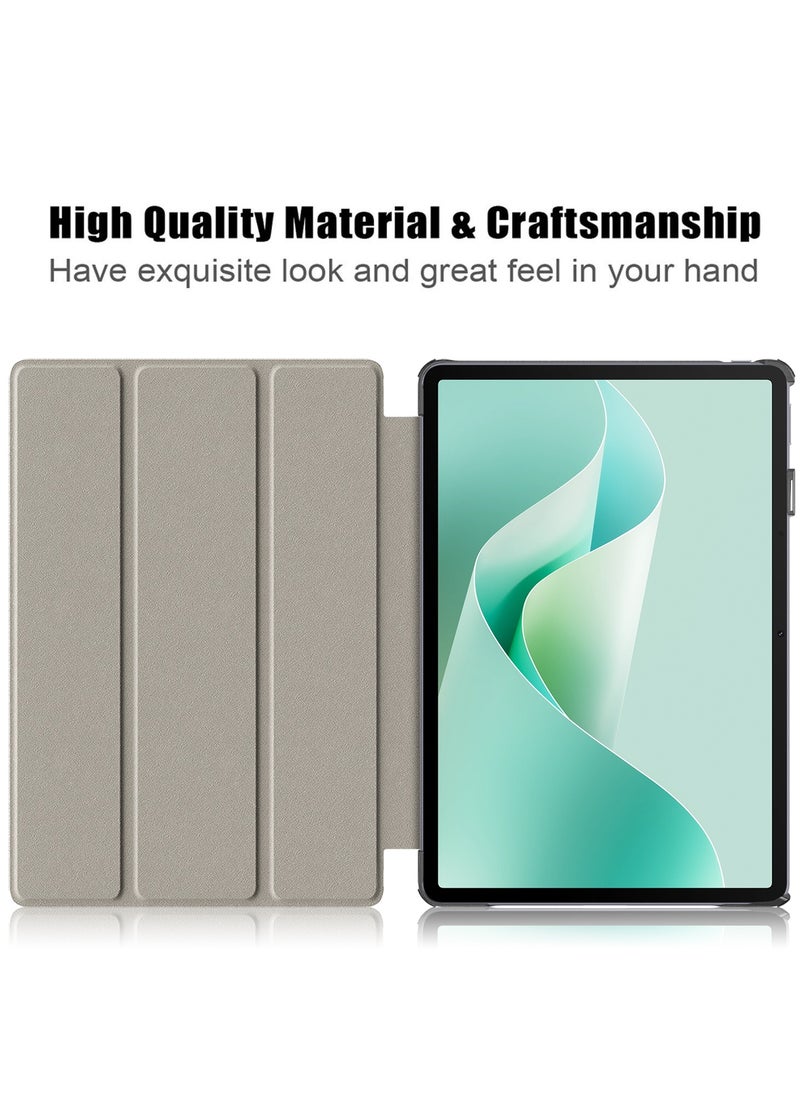 Generic - Tablet Case For Huawei MatePad 11.5''S Released 2024 Folio Slim Smart Cover Lightweight Hard Shell Protective Case with Multi-Angle Stand - Cat - Image 1