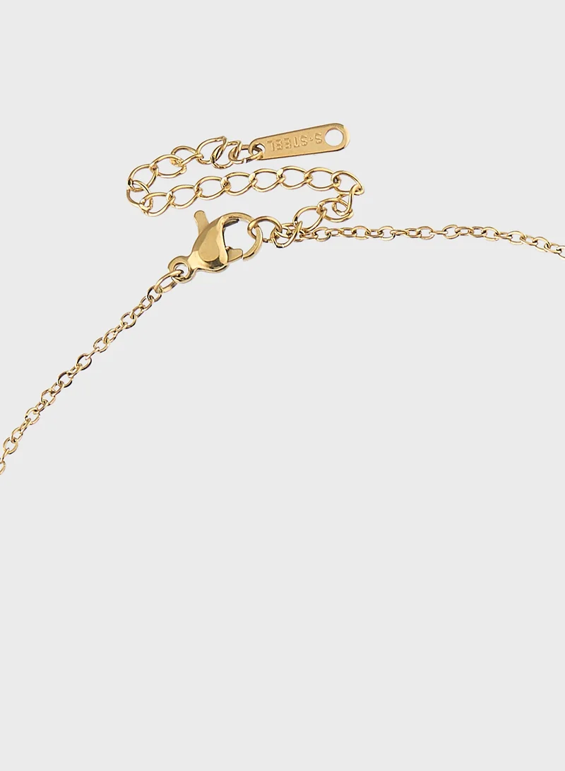 Staurtz 18K Gold Plated Alba Necklace