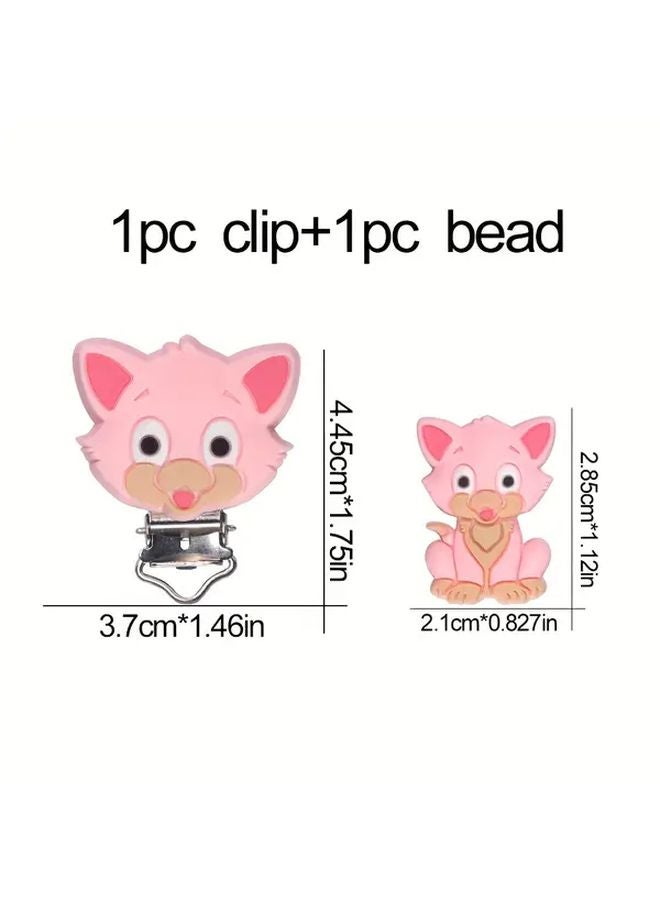 قطعتان مجموعة خرز ومشابك السيليكون متعددة الألوان لحرف صنع المجوهرات DIY - Image 5