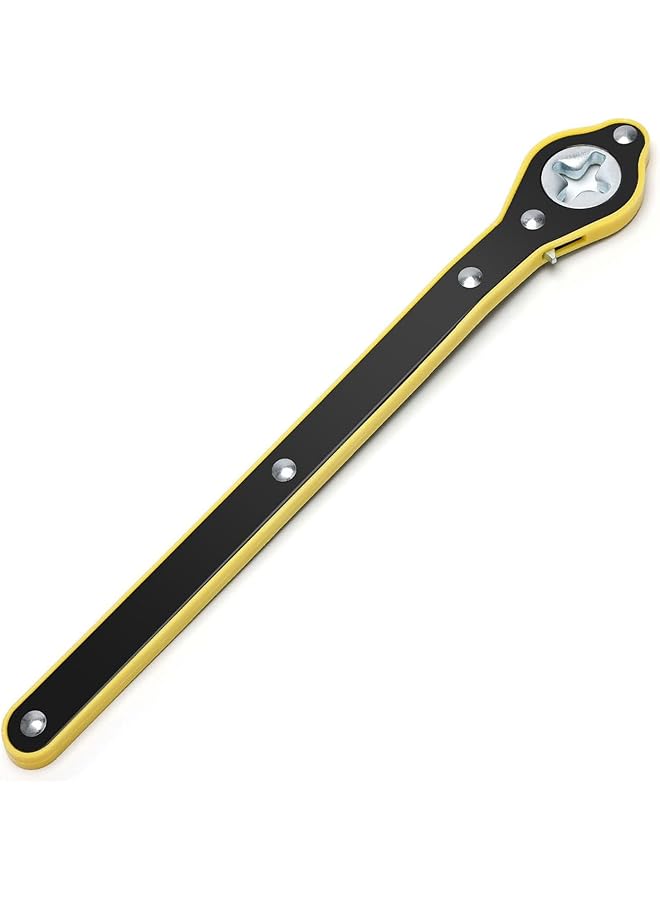X Spring Jack Ratchet Wrench, 360° Swivel Cross Wrench, Auto Tire Repair Tool, Heavy Duty Labor-Saving Scissor Jack Handle, Speed Scissor Jack Lift Tool For Car, Suv, Truck, Roadside Emergency - Image 1