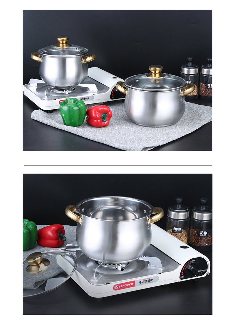 Sharpdo 4 Piece Stainless steel Cookware Set  - Image 5