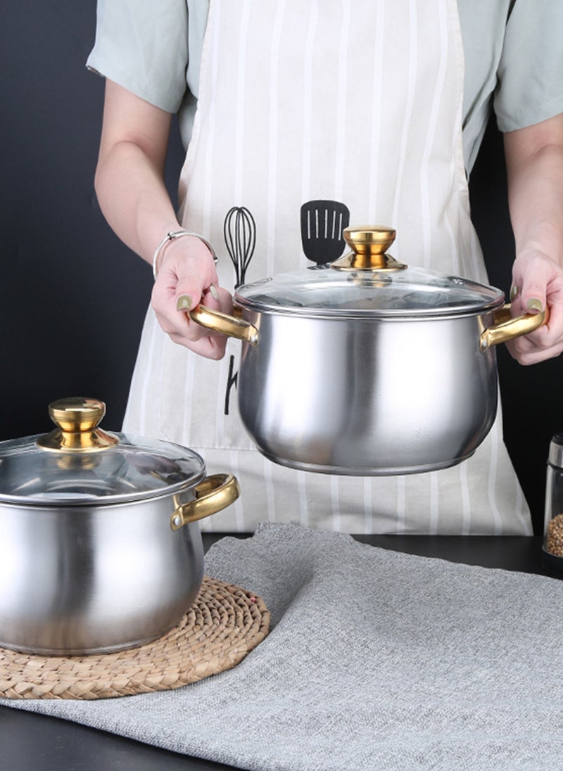 Sharpdo 4 Piece Stainless steel Cookware Set  - Image 3