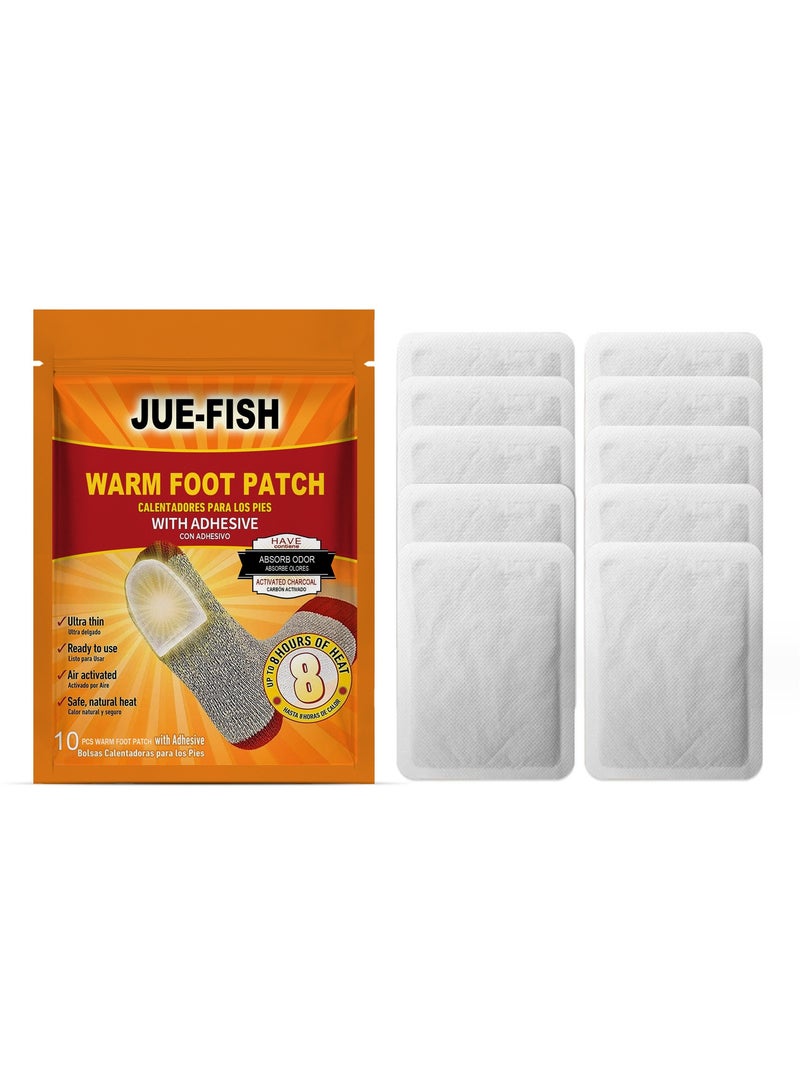 JUE-FISH Warm Foot Patch for Heating and Keeping Feet Warm - Image 1